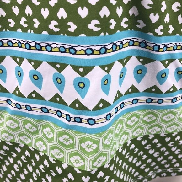 Marina West Halter Swim Top Size Large Green EUC - Picture 2 of 3